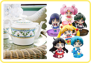美少女戦士セーラームーン メガハウス商品詰め合わせ&ティータイムセット