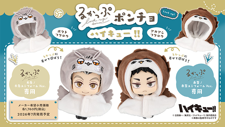 Lookup cape Haikyu!! Bokuto Owl / 아카아시 올빼미