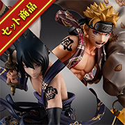 메가트레숍에서 NARUTO SHIPPUDEN Naruto Uzumaki 풍신& Sasuke Uchiha 뇌신 set의 수주를 개시했습니다!