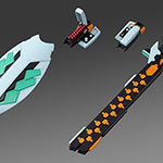 뉴아한 전용 무기 세트