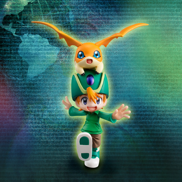 디지몬 어드벤처 타카이시 타켈&파타몬(再販)/야가미 히카리&테일몬(再販)