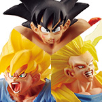 드라캡 메모리얼 01 SON GOKU /02 슈퍼サイヤ人SON GOKU /03 슈퍼サイヤ人3 SON GOKU
