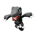 디지털 콜레! 한정판 아그몬(흑) & 가브몬(흑) 세트