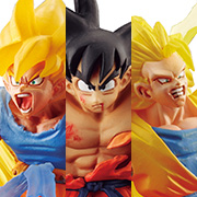 드라캅 메모리얼 드래곤 DRAGON BALL Z 01 SON GOKU 02サイヤ人SON GOKU 03サイヤ人3 SON GOKU (再販)