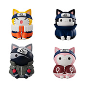 NARUTO-ナルト- ニャンとも大きなニャルト！REBOOT ①うずまきナルト　②うちはサスケ　③春野サクラ　④はたけカカシ