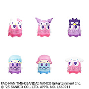 PAC-MAN×Sanrio Charactors Chibicollect Figure Vol.2 Clear Color Ver.