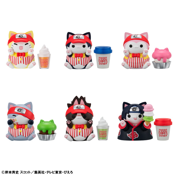 NARUTO Nyaruto MEGACAT DINER
