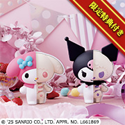ソフビコレクション マイメロディ＆クロミ セット 【限定ステッカー付き】