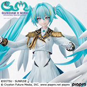 Mobile Suit Gundam 45주년× Hatsune Miku Hatsune Miku ×윙 건담 제로 EW
