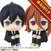 The Movie「CHAINSAW MAN 편」 하야카와 아키 니코리 Ver.＆천사의 악마 세트【한정 좌 이불 포함】