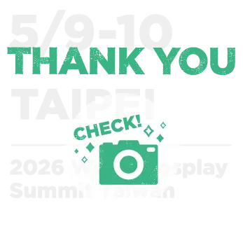 5/9～5/10　TAIPEI：2026 World Cosplay Summit Taiwan